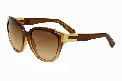 CHLOE CE635S 248 Transparent/Brown Sunglasses display picture 3