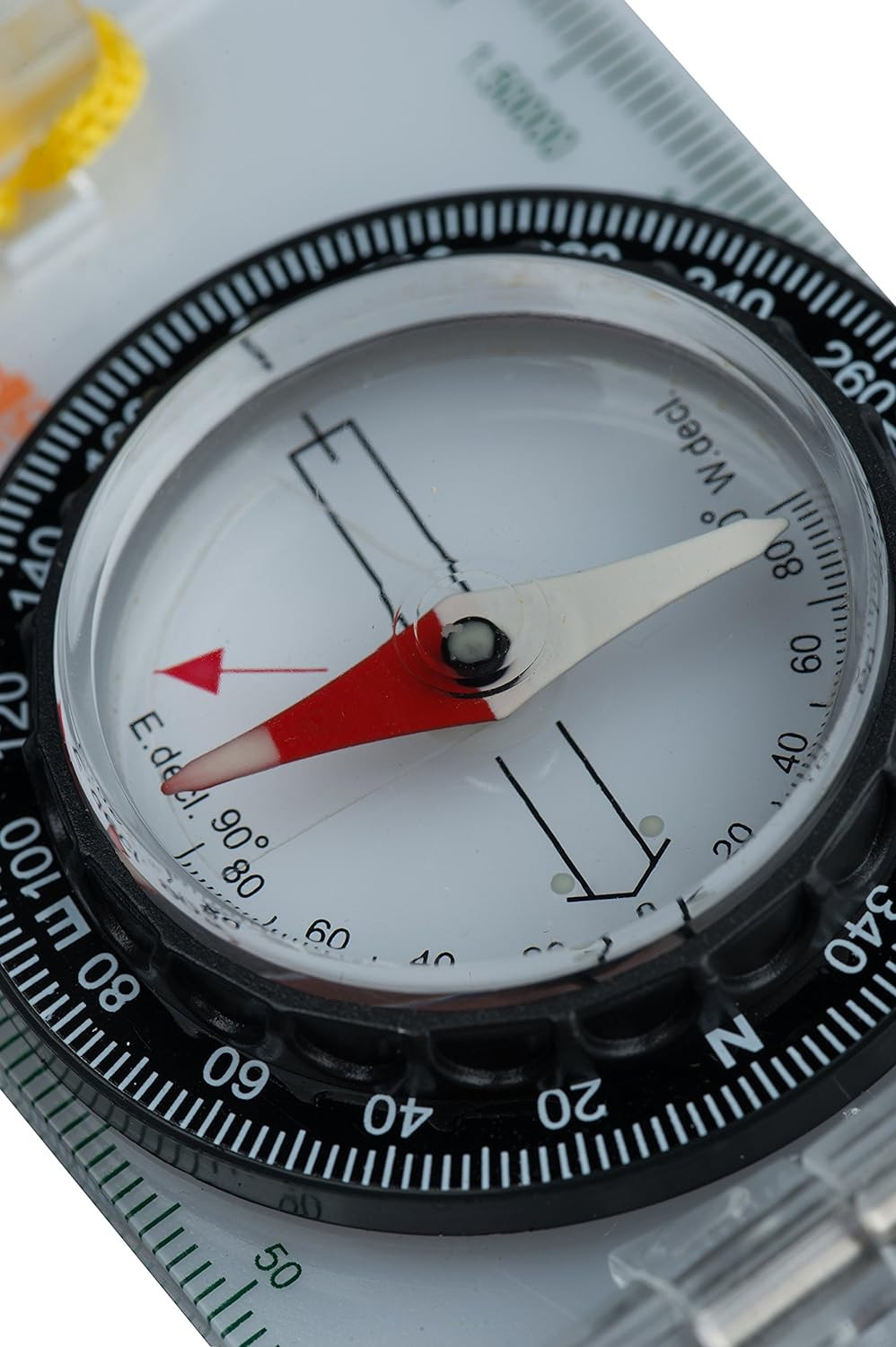 Folding Map Compass with Mirror