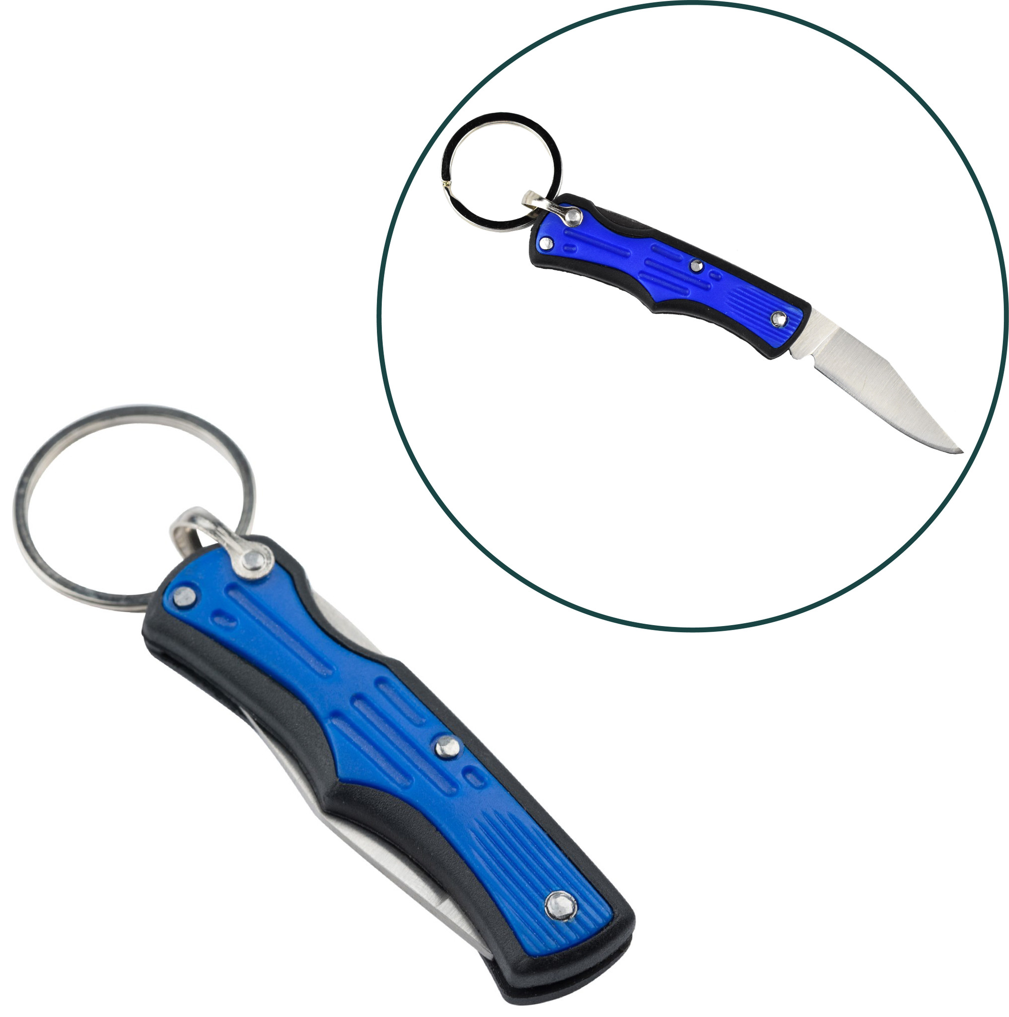 Munkees Small Folding Knife III Keychain