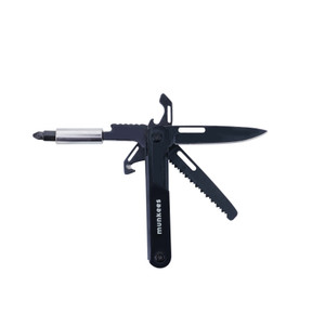 Knife w/Bit Driver w/reversible Phillips & Slotted