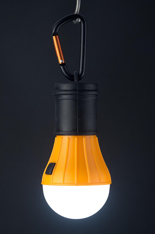 4 lighting modes, bright, carabiner