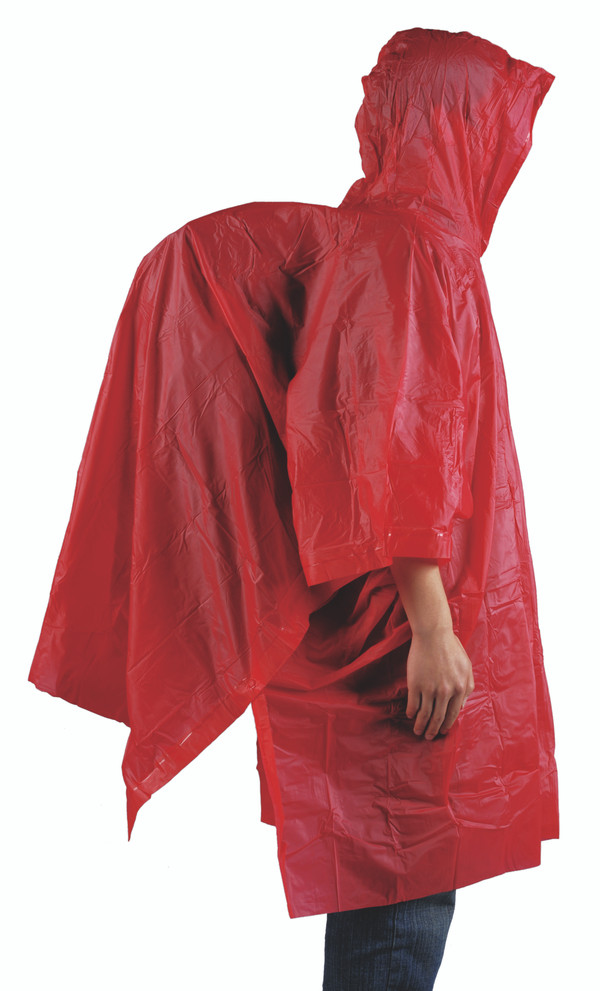 Vinyl Rain Poncho