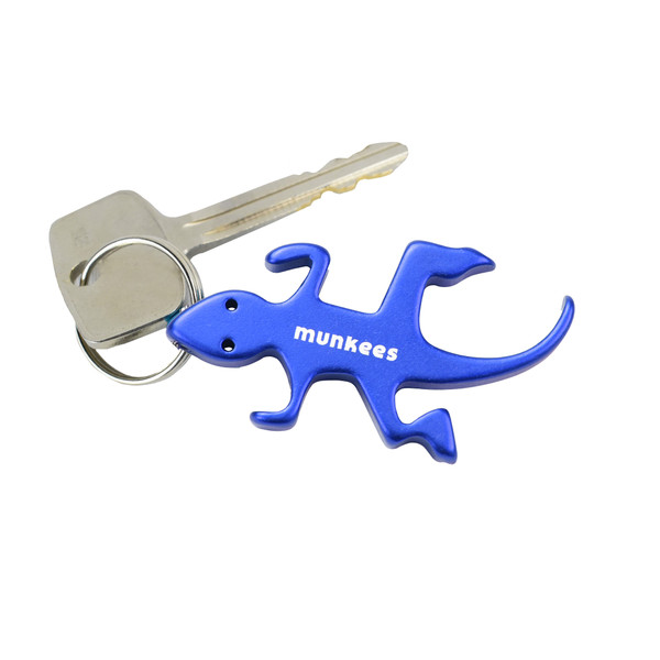 Munkees Land Animal Bottle Opener Keychain Lizard