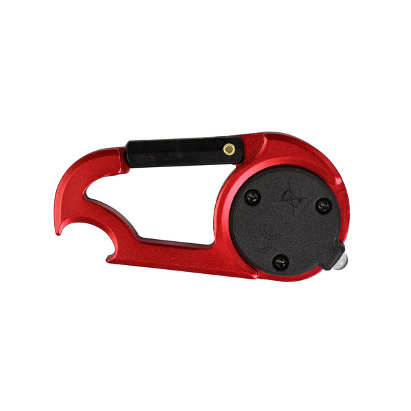 Carabiner LED Flashlight with Bottle Opener