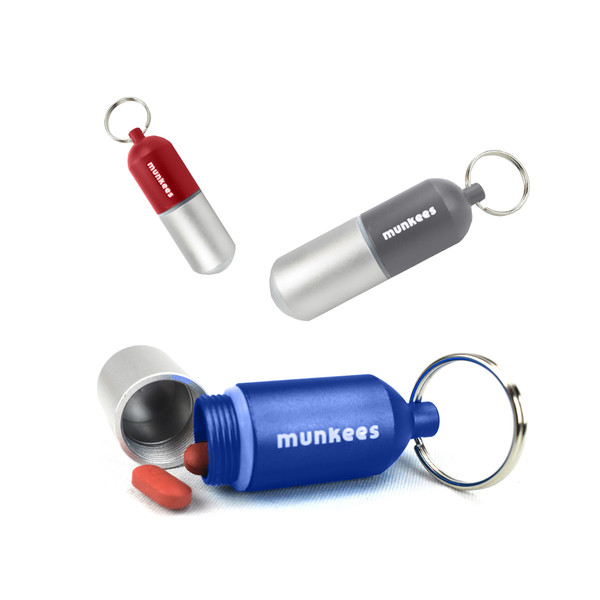 Waterproof Capsule Keychain