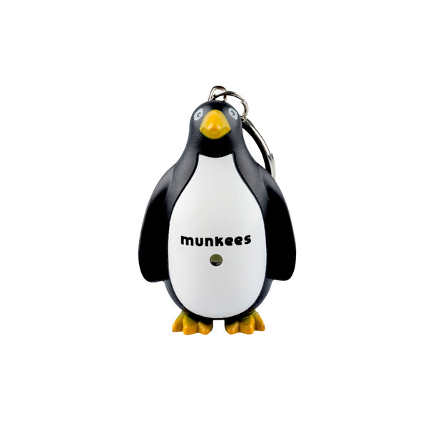 Penguin LED Flashlight Keychain