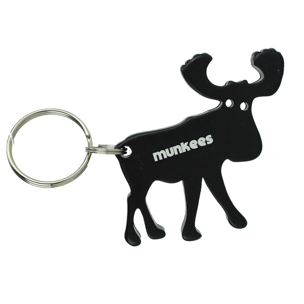Moose Bottle Opener Keychain