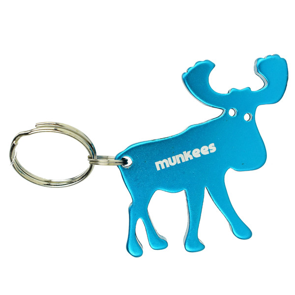 Moose Bottle Opener Keychain