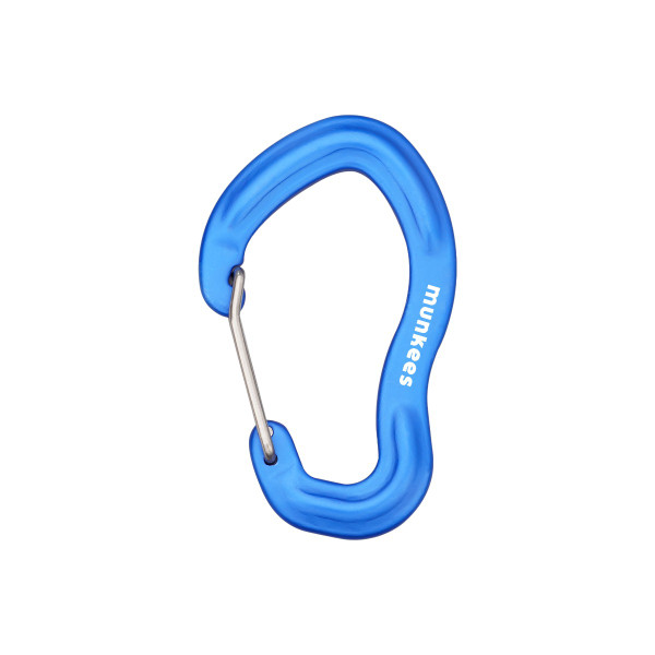 Blue Forged Biner w/ Wiregate 56mm
