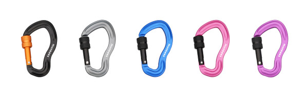 All Colors Ear-Shape Forged Biner w/ Lock 75mm