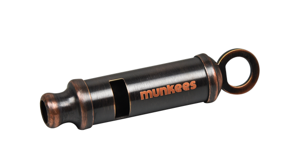 Copper colored Brass Police Whistle