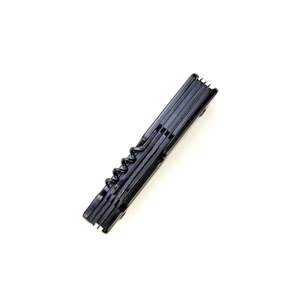 10-in-1 Black Multitool Pocket Knife Closed