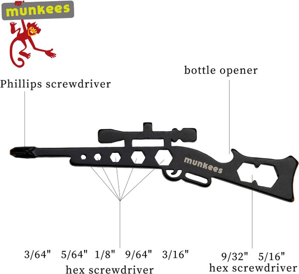 Multitool Functions for Hunting Rifle with Scope