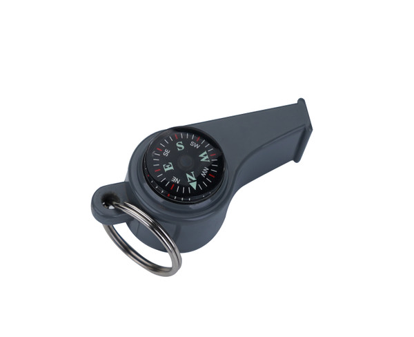 3 Function Whistle Keychain | Whistle, Compass & Thermometer
