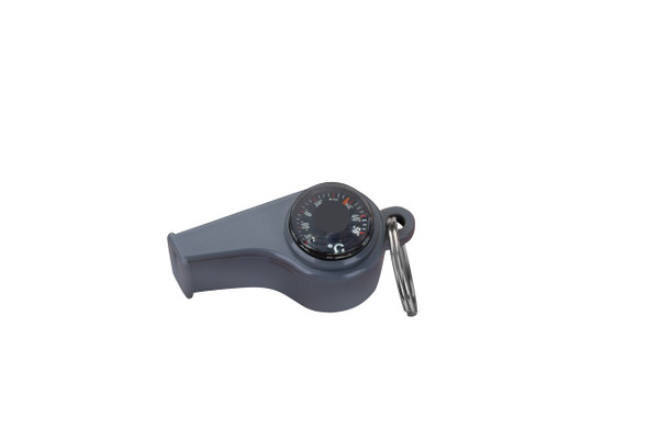 3 Function Whistle Keychain | Whistle, Compass & Thermometer