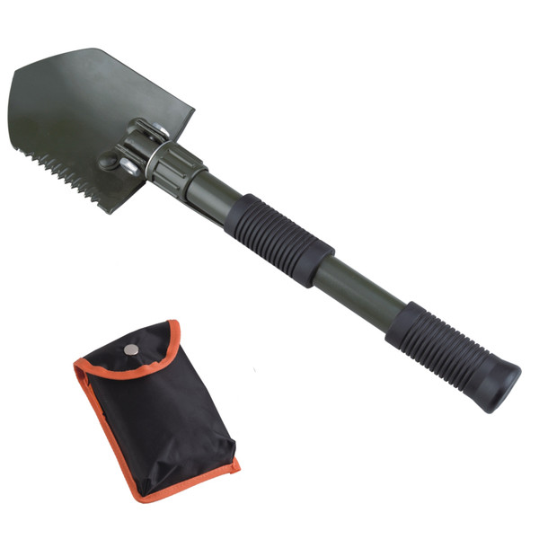 steel shaft, thick blade, carrying case included