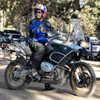 Jimmy Lewis on one of his BDCW-equipped adventure motorcycles.