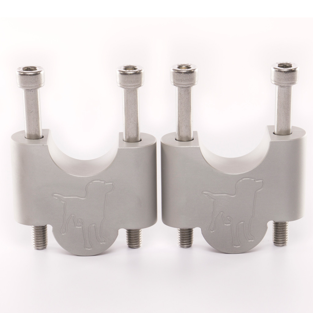 BDCW Bar Risers 40mm (BMW R1200/1250 GS/GSALC 2013+) BlackDogCW