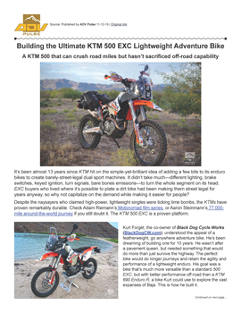 Building The Ultimate Husqvarna 701 Adventurer - ADV Pulse