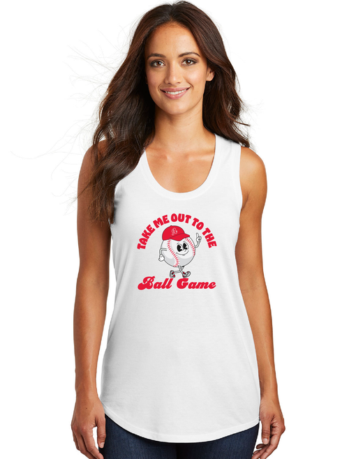 ABA Take Me Out to The Ball Game Tank Top