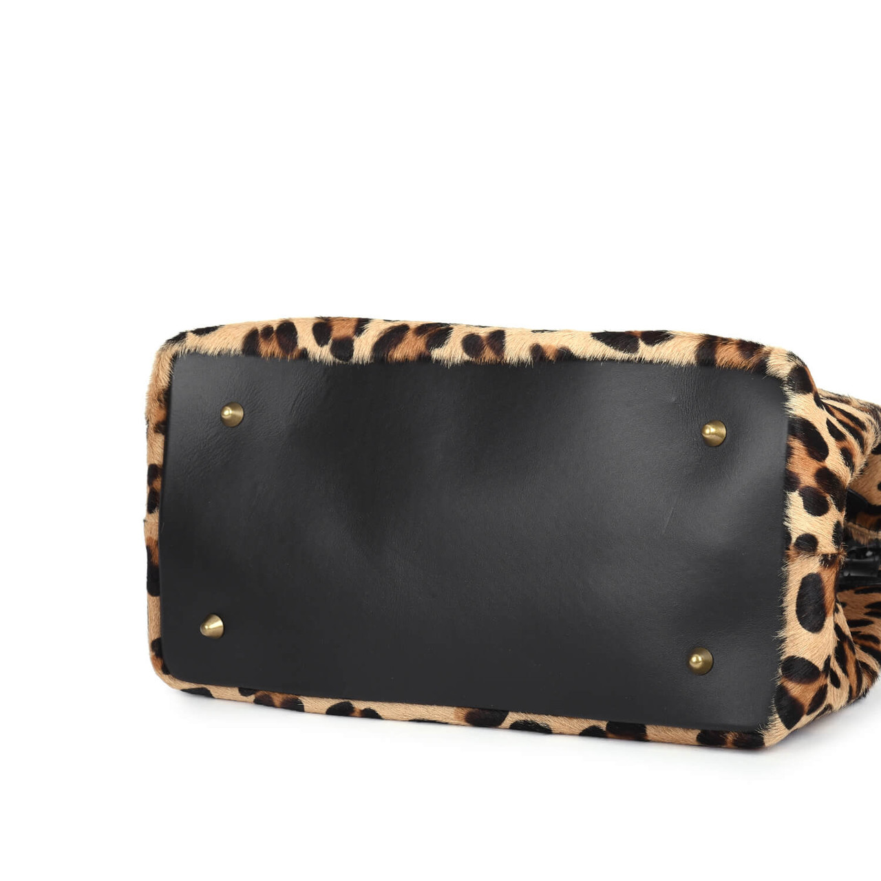 StyleBREAKER Borsa Da Spiaggia XXL Da Donna Con Stampa Animalier Leopardata Metallica, Borsa A Tracolla, Borsa Shopper 02012282, Colore:Beige-Argento