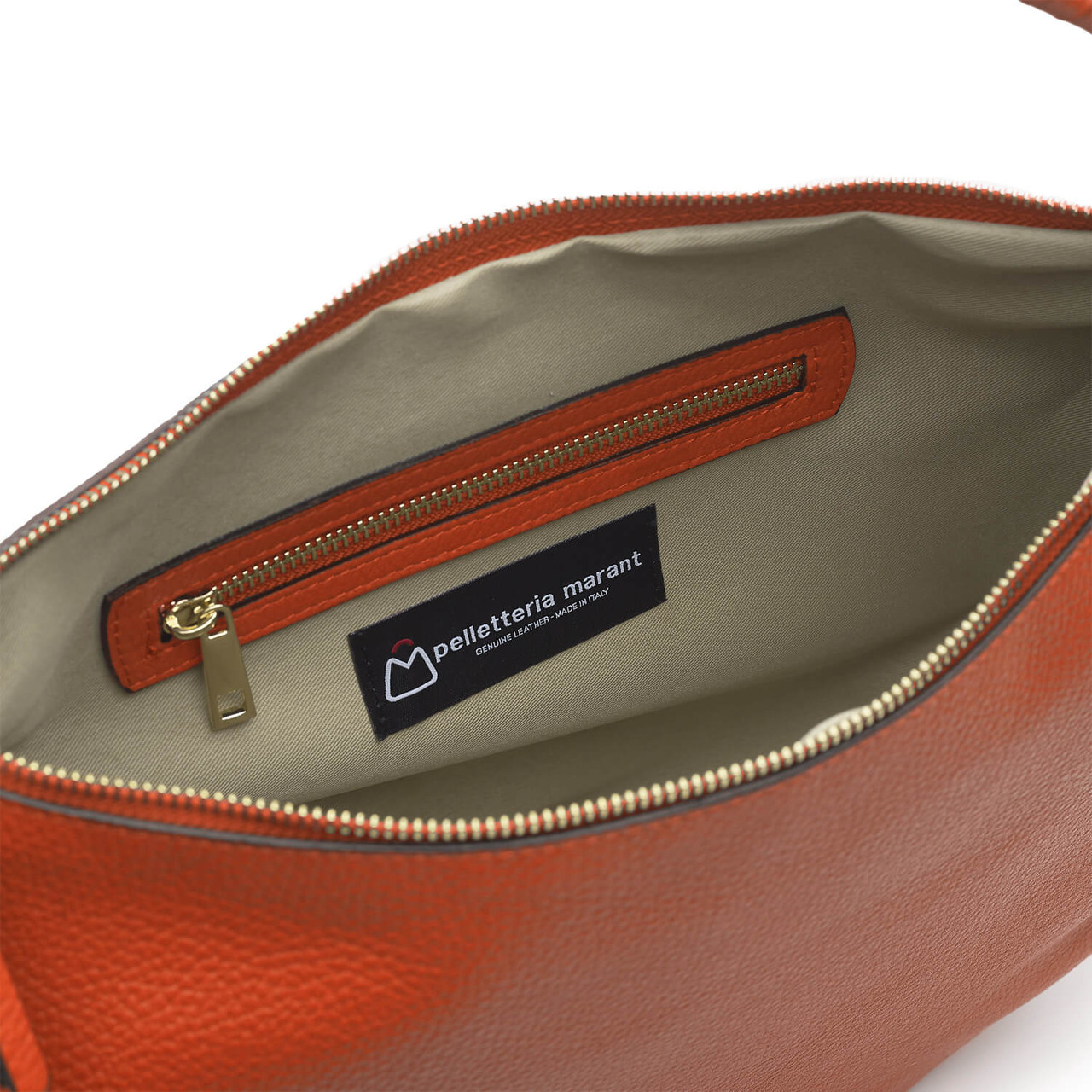 Gianni Chiarini Borsa Donna In Pelle Martellata Con Tracolla Sottile