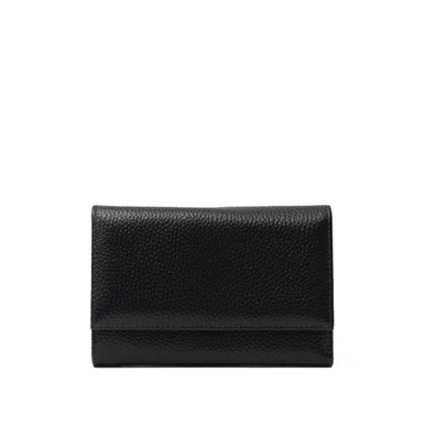 Portamonetes Compatto Da Donna In Nylon Impermeabile – 2 Strati Con Cerniera, Blu Mare, 10x4x10 Cm - copertina