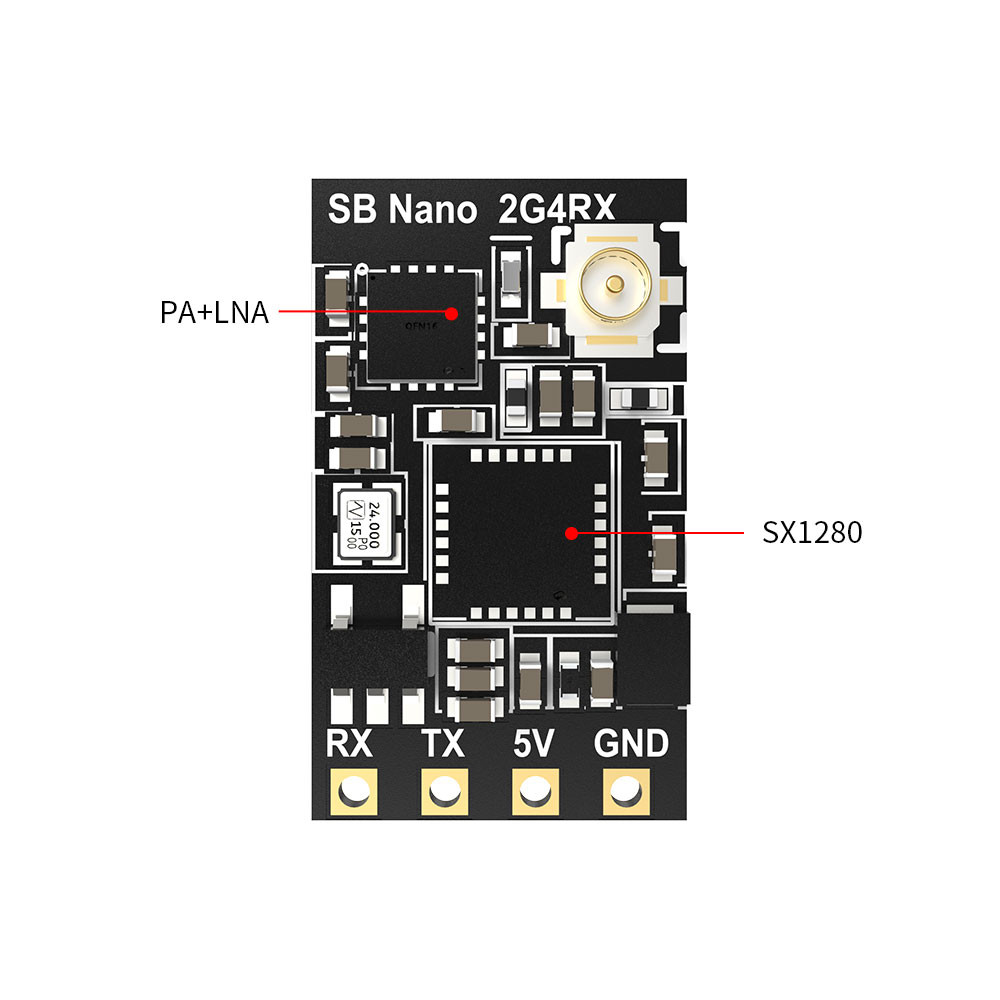 SpeedyBee Nano 2.4G 2.4G-TCXO 915M ExpressLRS ELRS Receiver