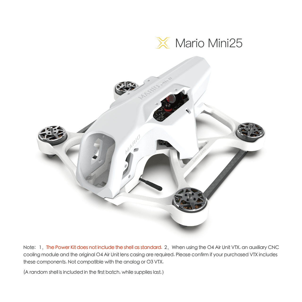 SpeedyBee Mario MiniX Modular O4 Lite/O4 Pro HD Digital VTX FPV