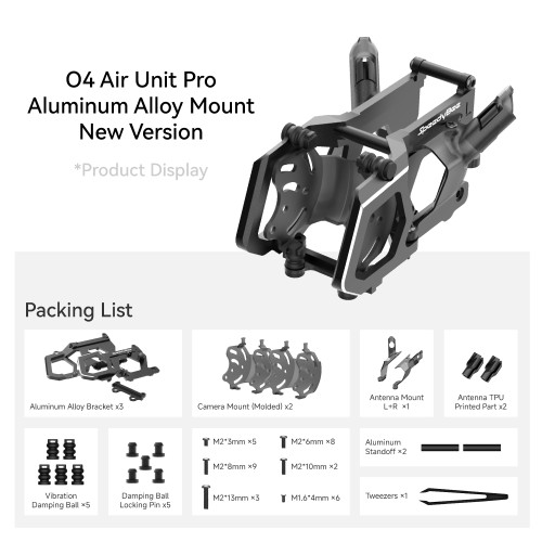 SpeedyBee Bee25/Master 3X O4 Pro Aluminum Alloy Head (New Version)