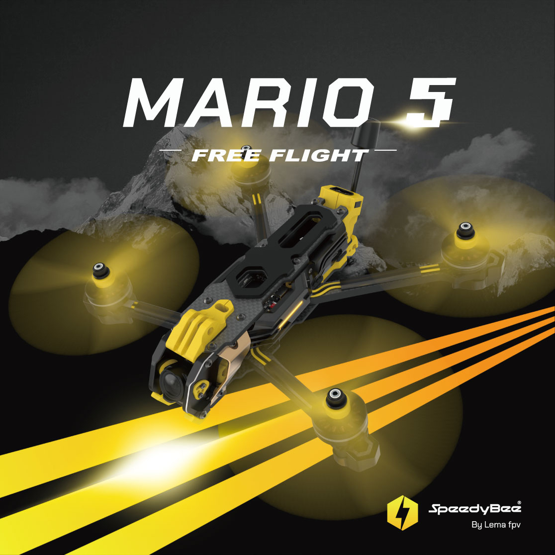 meari♡ SpeedyBee Mario 5 Frame - Speedy Bee