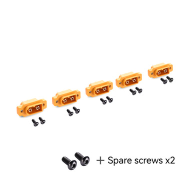 Amass XT60E1-M Fixed Male Power Connector (with Screws) for FPV