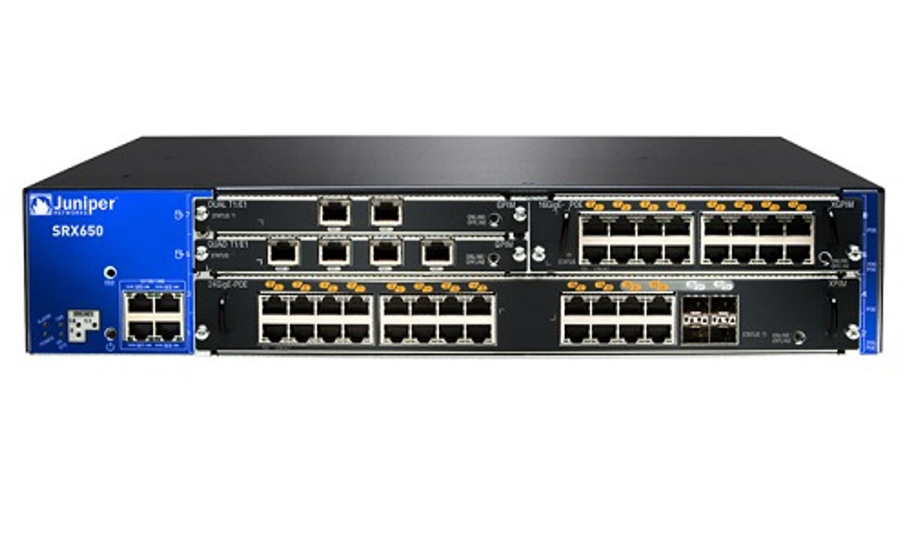 SRX650-BASE-SRE6-645AP Juniper SRX650 Services Gateway