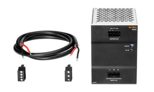 JL819A HPE Aruba CX 4000i PoE 54VAC DIN Power Supply, 240 Watt (New)