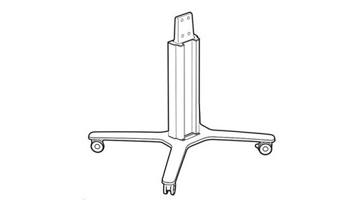 CTS-MX200-WBK Cisco TelePresence MX200 G2 Wheel Stand Base (New)