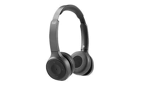 HS-WL-730-BUNA-C Cisco Headset 730, Dual On-ear, Carbon Black (New)