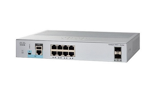 WS-C2960L-8TS-LL Cisco Catalyst 2960L Network Switch (New)