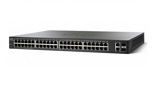 SF220-48-K9-NA Cisco SF220-48 Small Business Smart Switch, 48 Port 10/100 (New)