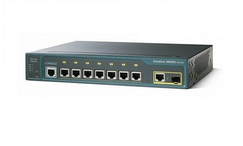 WS-C2960G-8TC-L Cisco Catalyst 2960G Network Switch (New)