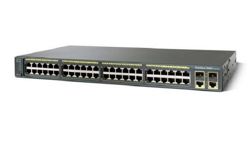 WS-C2960+48PST-S Cisco Catalyst 2960-Plus Network Switch (New)