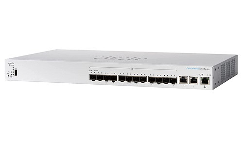 CBS350-12XS-NA Cisco Business 350 Managed Switch, 10 10Gb SFP+ Port, w/10Gb Combo Uplink (New)