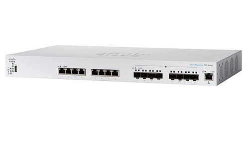 CBS350-16XTS-NA Cisco Business 350 Managed Switch, 8 10Gb Port, 8 10Gb SFP+ Port (New)