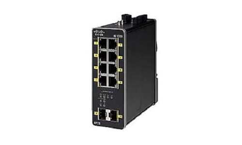 IE-1000-8P2S-LM Cisco IE 1000 Switch, 8 PoE+/2 SFP Ports (New)