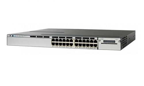 WS-C3850-24T-E Cisco Catalyst 3850 Network Switch (New)