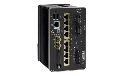 IE-3300-8P2S-A Cisco Catalyst IE3300 Rugged Switch, 8 GE PoE+/2 GE SFP Uplink Ports, Advantage (New)