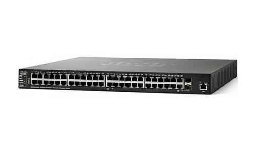 SG550XG-48T-K9-NA Cisco SG550X-48T Stackable Managed Switch, 48 10Gig Ethernet 10GBase-T and 2 10Gig Ethernet SFP+ Ports (New)