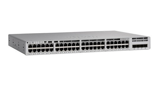 C9200L-48PL-4G-A Cisco Catalyst 9200L Switch, 48 Ports Partial PoE+, 4 1G Fixed Uplinks, Network Advantage (New)