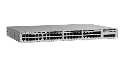 C9200L-48PL-4G-E Cisco Catalyst 9200L Switch, 48 Ports Partial PoE+, 4 1G Fixed Uplinks, Network Essentials (New)