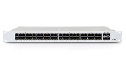 MS130-48P-HW Cisco Meraki MS130 Access Switch, 48 Ports PoE, 740w, 1GbE Fixed Uplinks (New)