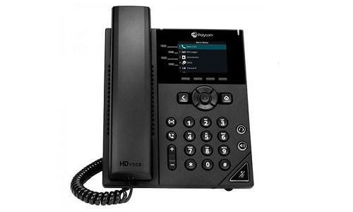 2200-48820-025-WITHPS Poly VVX 250 Desktop Business IP Phone, PoE/PSU (New)